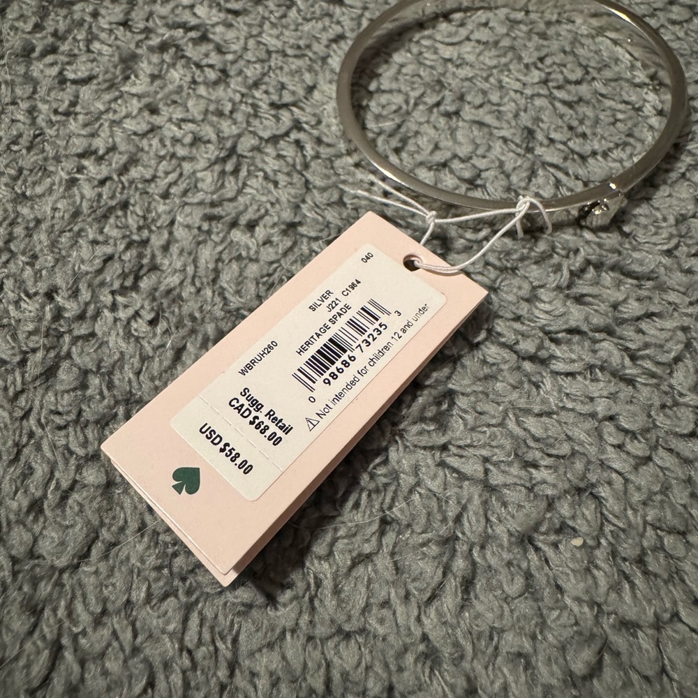 Kate Spade Silver Bangle Bracelet